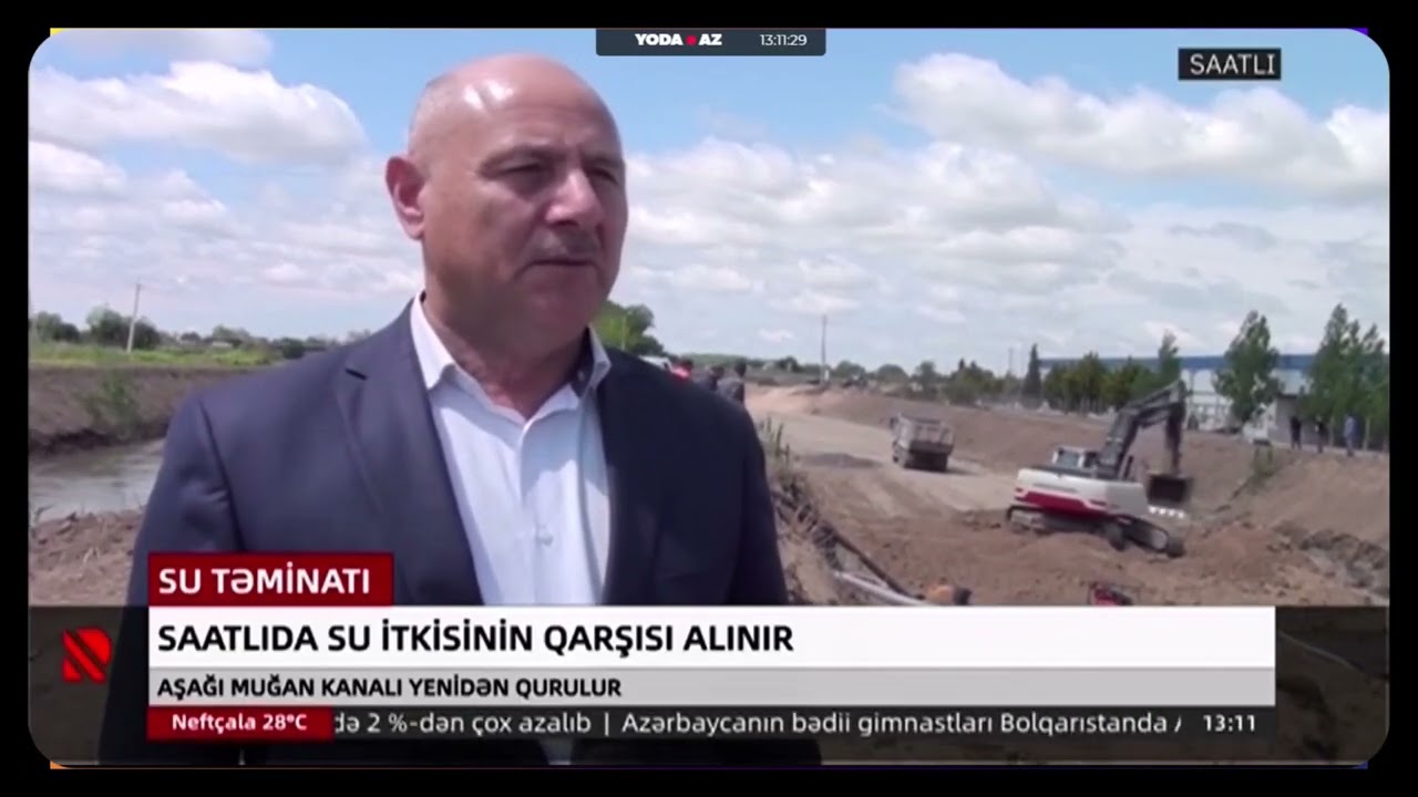 Saatlıda su itkisinin qarşısı alınır
