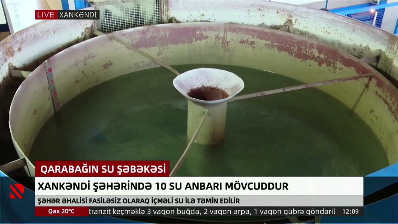 Xankəndi şəhərində 10 su anbarı mövcuddur