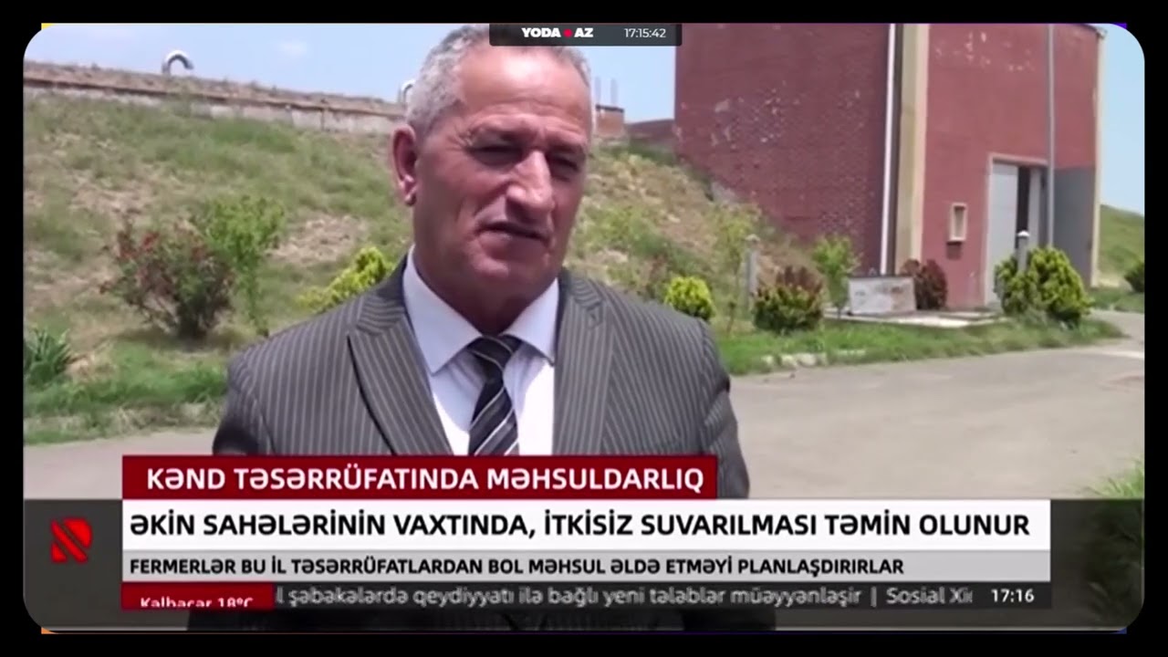 Cəlilabadda əkin sahələrinin vaxtında, itkisiz suvarılması təmin olunur