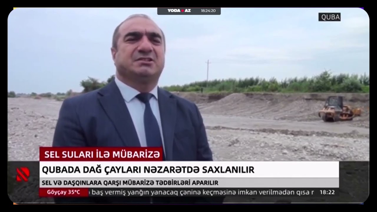 Qubada dağ çayları nəzarətdə saxlanılır