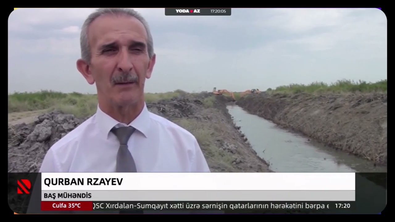 Baş Mil-Muğan kollektoru vasitəsi ilə qrunt suları Xəzər dənizinə axıdılır
