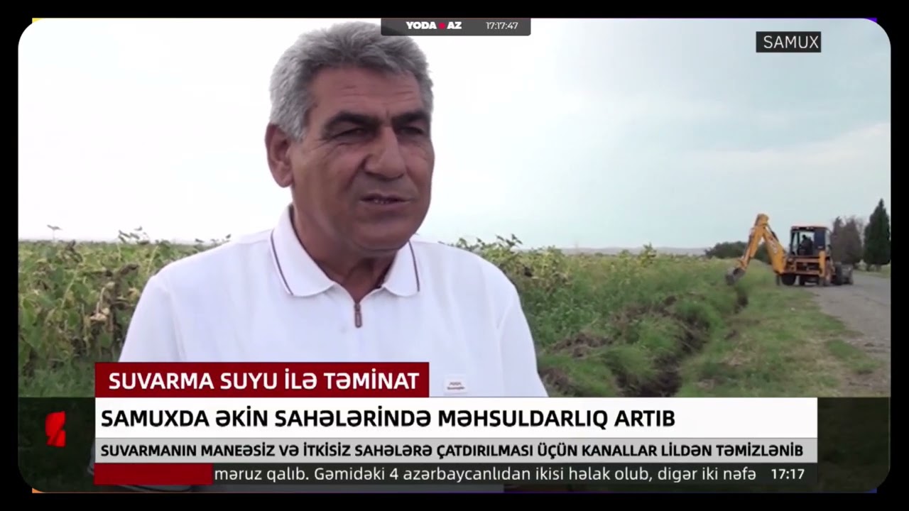 Samuxda əkin sahələrində məhsuldarlıq artıb