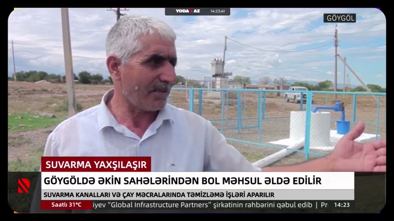 Göygöldə əkin sahələrindən bol məhsul əldə edilir
