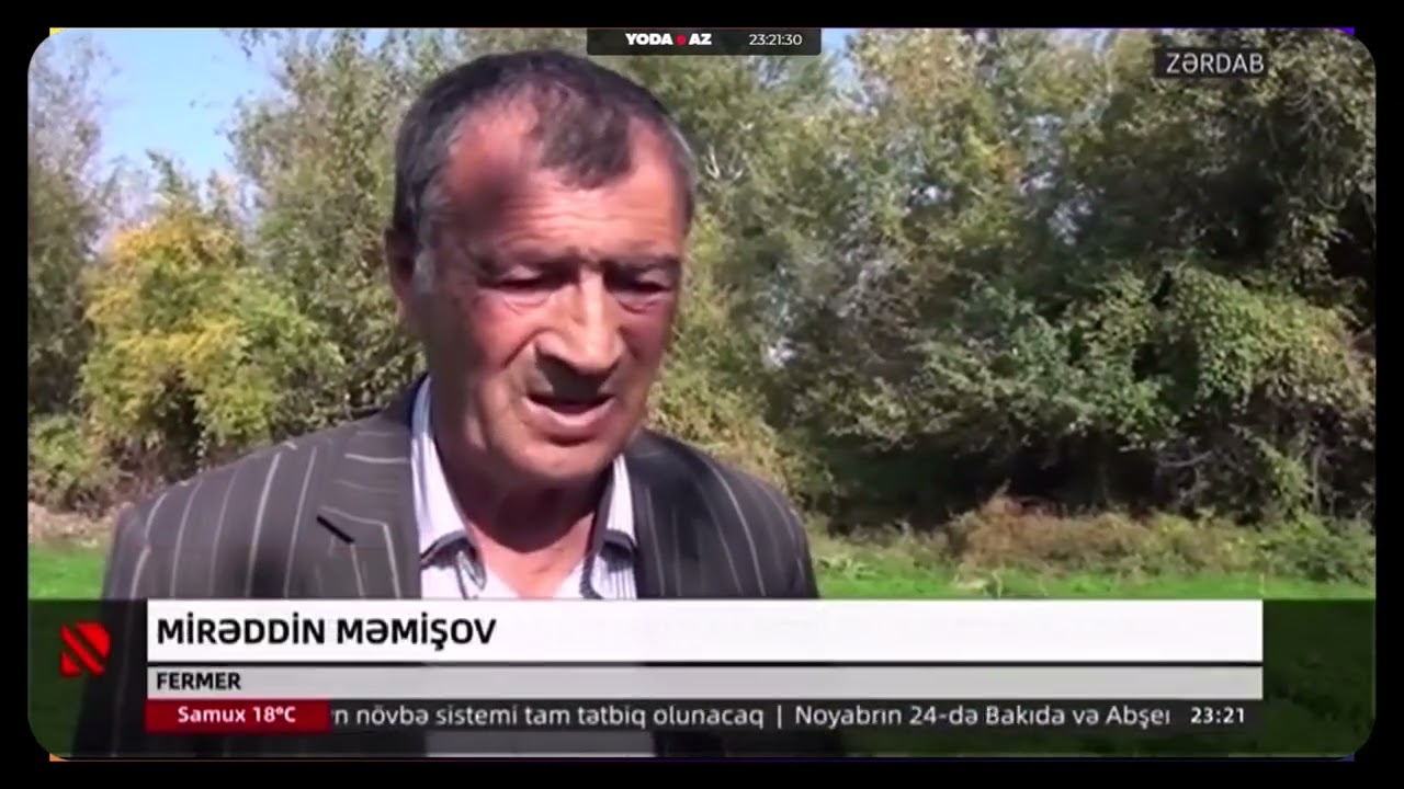 Zərdabda 42 min hektardan çox əkin sahəsi su ilə təmin edilir