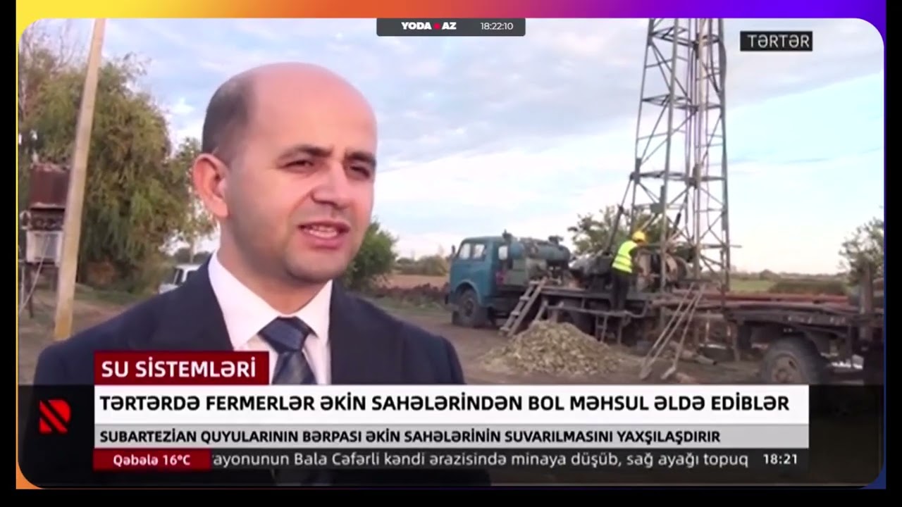 Tərtərdə fermerlər əkin sahələrindən bol məhsul əldə ediblər